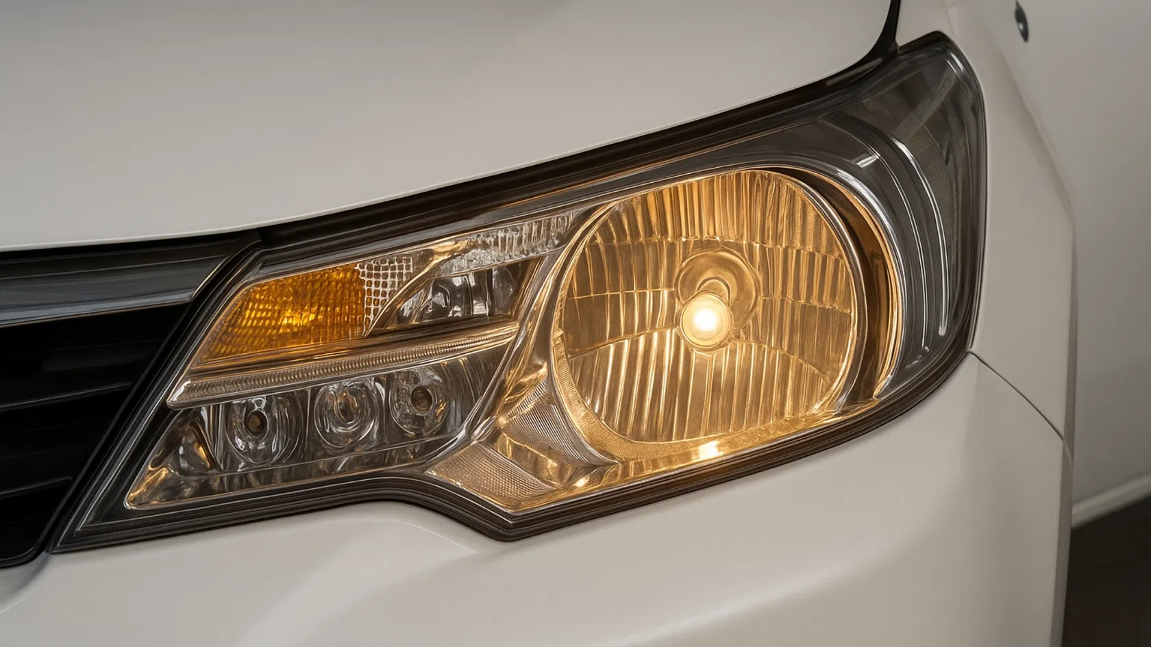 Faróis halogéneos de carro